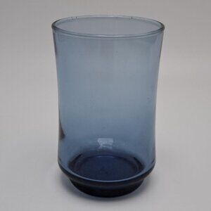 Libbey Bolero Dusky Blue Juice Glass Tumbler 6oz Vintage Mid century Modern